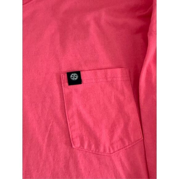 Simply Southern Preppy Classy Spirit‎ Jersey LS T-Shirt Womens M Pink - Picture 4 of 5